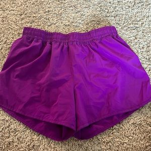 Purple champion shorts